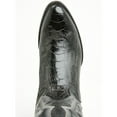 thumbnail image 6 of El Dorado Men's Handmade Ostrich Leg Western Boot Round Toe Black 12 D(M) US, 6 of 8