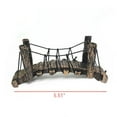 thumbnail image 3 of Fish Tank Arch Bridge Suspension Bridge Decoration Ornaments - Exquisite Aquarium Scenery Decoration: Simulation Suspension Bridge Resin Rope Bridge Ornament Creating Natural Beauty, 3 of 4