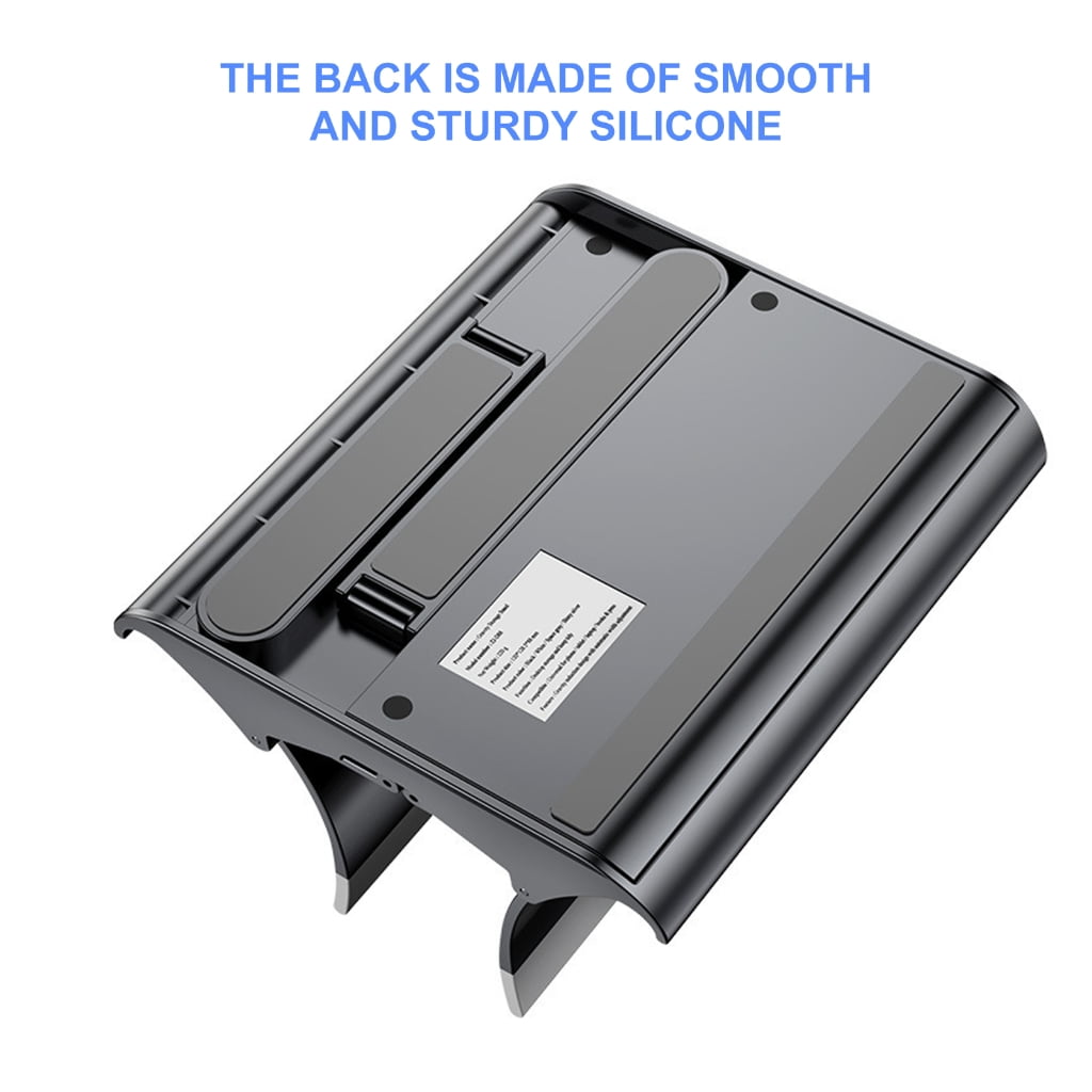 PatungKu MultiPurpose Vertical Laptop Stand Holder with Graviting Auto Lock for Laptop Tablet E Reader Cooling and Space Saving