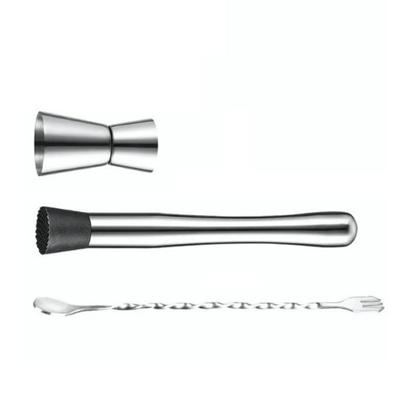 Varilla para mezclar paletas trituradas de acero inoxidable, paleta triturada de acero inoxidable, paleta de cóctel de acero inoxidable, martillo para hielo, herramienta de bar creada magistralmente