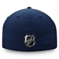 thumbnail image 4 of Men's Fanatics Navy Edmonton Oilers Authentic Pro Locker Room 2-Tone Flex Hat, 4 of 4