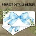 thumbnail image 4 of Larger Watercolor Blue Bow Front License Plate, Metal License Plate, Funny Standard Plates Personalized Novelty Decorative For Men/Women/Boys/Girls Car 6×12 3 Inch, 4 of 7