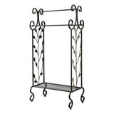 Canterbury Freestanding 3 Tier Bathroom Towel Rack Organizer, Black ...