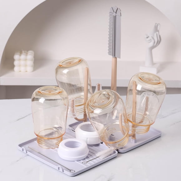 Escurridor para biberones DIJIAMEIYA con kit de cepillos
