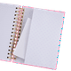 thumbnail image 5 of Libreta de Notas Bonita LuckyLy Mod. Penny Rosa Claro 224 Páginas, 5 of 8