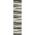 thumbnail image 3 of JONATHAN Y DAZZLE 2 x 8 Runner Rug, Prism Geometric Striped - Beige/Brown, DZC101C-28, 3 of 6