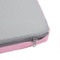 thumbnail image 3 of Toddler Chair for Girls, Adorable Princess Tiara, Foldable Sofa Bed, Floor Cushion, Armrest, Couch for Nap, Play, Sleep, Reading, Pink, 2-Fold, 3 of 4