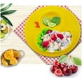 thumbnail image 2 of Silicone Divided Toddler Baby Plates - Portable Non Slip Suction Plates for Children Babies and Kids BPA Free Baby Dinner Plate, 2 of 7