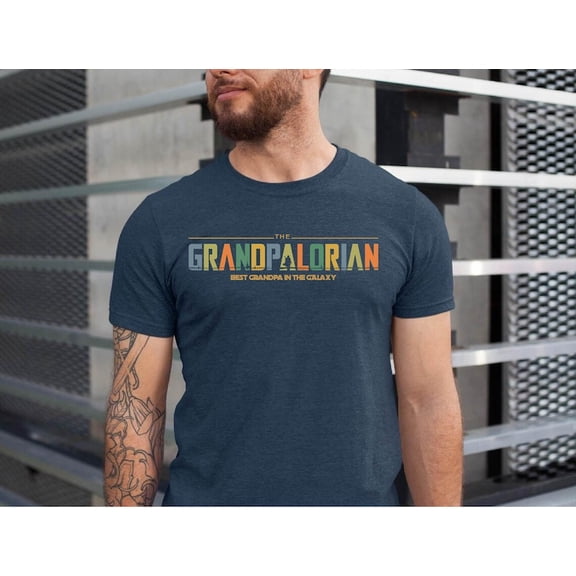 The Grandpalorian Shirt, Best Grandpa in the Galaxy Shirt, Father's Day Grandpa Gift Tee, Funny Grandpa Shirt, Father's Day Grandpa Gift Tee