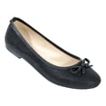 thumbnail image 2 of Zapato Flats Kuali Shoes Balerina Casual T-25 Color Cbra Ngo 1211 Piso Comodos, 2 of 5