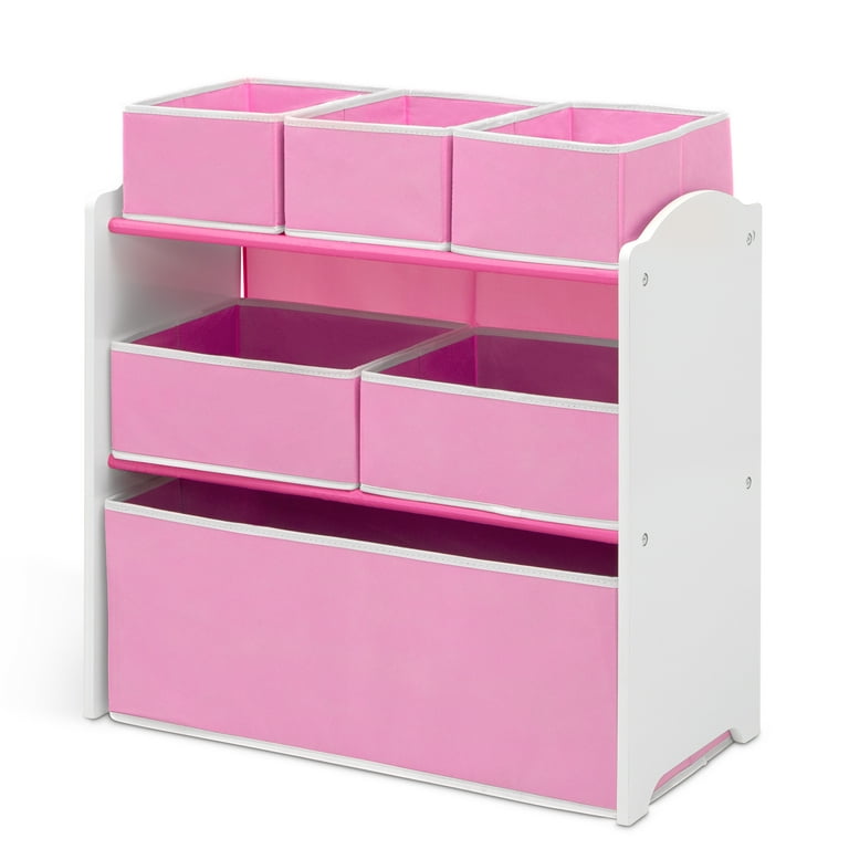 Delta Children Storage Organizer - 12 Bins, Pink