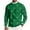 Turquoise, variant on St. Patrick's Day Pullovers for Men Long Sleeve Clover Knit Sweaters Saint Patrick's Day Pullovers