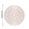 thumbnail image 3 of Perforated Steamer and Perfect Air 10in 100 Of Round Fryers for Sheets Paper Parchment Pieces Kitchen，Dining & Bar, 3 of 6