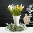 thumbnail image 2 of Sullivans Artificial Lambs Ear Willow Thistle Wreath 14"H Green, 2 of 5