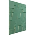 thumbnail image 2 of Ekena Millwork 19 5/8"W x 19 5/8"H Modern Square EnduraWall Decorative 3D Wall Panel, Universal Pearl Metallic Sea Mist (Covers 2.67 Sq. Ft.), 2 of 6