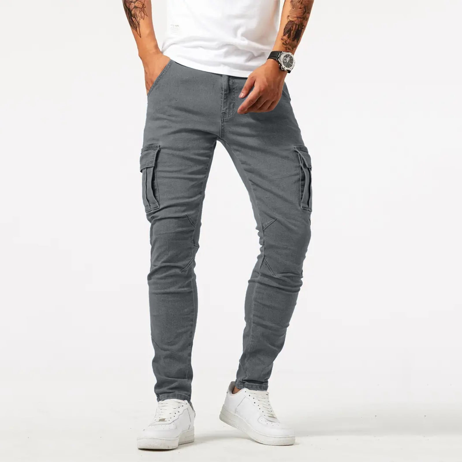 Wholesale Men Spring Autumn Fashion Casual Basic Versatile