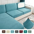 thumbnail image 2 of Waterproof Stretch Soft seat cushion Couch Cover for Dogs, Sofa Slipcover Cushion Couch Leakproof Furniture Protector (color 1,Normal size-3), 2 of 7