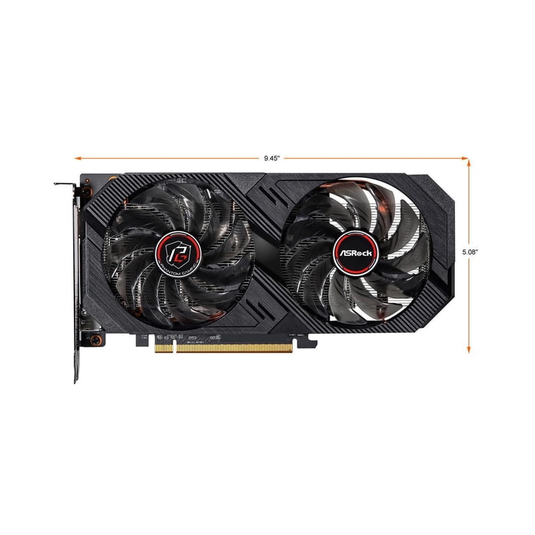 ASRock Phantom Gaming D Radeon RX 6500 XT 4GB GDDR6 PCI Express