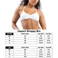 thumbnail image 2 of Halter Top Gym Bure Entrenamiento Sports Bra para Mujer Abierta (Gray XS), 2 of 8