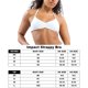 thumbnail image 3 of Womens Sports Bra Open Back Workout Yoga Top Gym Halter (Gray L), 3 of 8