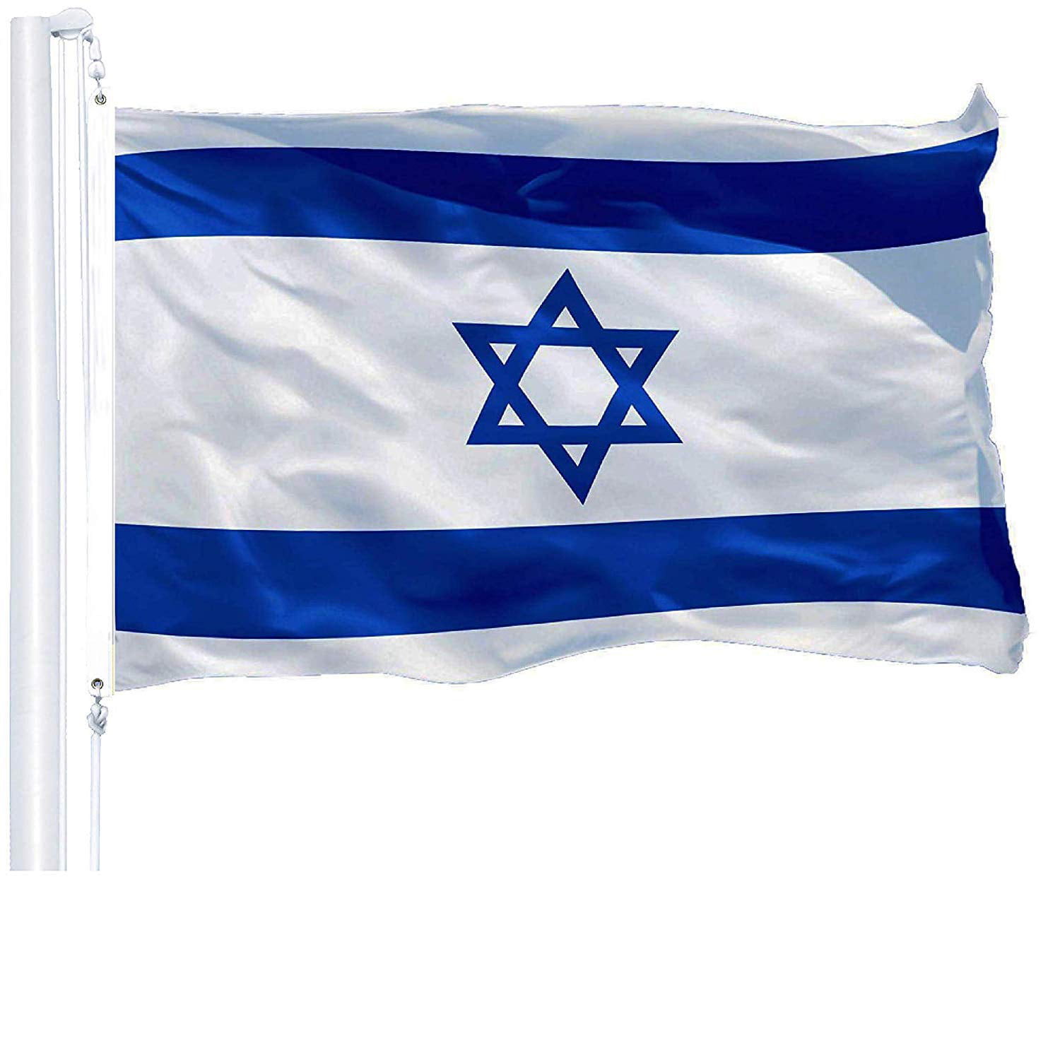 G128-3' x 5' ft Israel Flag 150D Quality Polyester