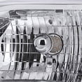 thumbnail image 3 of OE Replacement Headlights Head Lamps Chrome Housing Clear Lens With Corner Light Amber Made For And Compatible With 1997 - 2003 Ford F150 F-150 Expedtion 97 98 99 00 01 02 03, 3 of 7