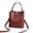 Brown, variant on Stylago Retro Leather Handbags Detachable Strap Crossbody Purses Ladies Internal Pockets Shoulder Bag Zipper Clutch Pouch Green