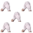thumbnail image 3 of Guantes de algodón blanco Qarigey 12 pares para hombre, 3 of 6