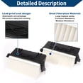 thumbnail image 4 of Filtro de aire del motor Unique Bargains No.6420942304/6420942404 para Mercedes-Benz ML350 3.0L 2010-2014 Elemento de filtro de aire de larga duración 1 par, 4 of 7