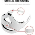thumbnail image 4 of Serre-tête Ajustable Compatible pour Oculus Quest 2 avec Coussin de Tête, Remplacement pour Sangle Elite Sangle de Tête Protectrice Confortable Réduire la Pression - Blanc, 4 of 6