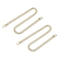 thumbnail image 1 of Correas de Cadena Planas de Hierro Unique Bargains 24' 2uds Monedero Reemplazo Dorado Tono, 1 of 6