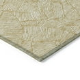 thumbnail image 4 of Addison Rugs Chantille Indoor/Outdoor Transitional Floral Gold Washable Rectangle Rug, 3' x 5', 4 of 6
