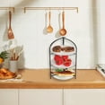 thumbnail image 3 of WRKEKC Clearance Stackable Foldable Kitchen Vegetable Rack, Perforated Prep Basin with Wall Hooks, Metal Storage Shelf for Organizing Fruits and Vegetables, 3 of 6