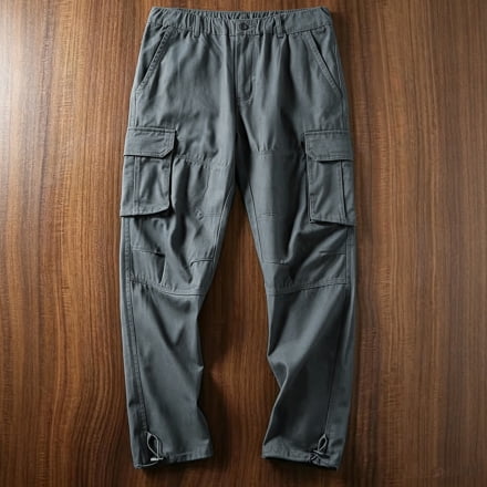 Men's Cargo Pants Tapered Fit UPF 50 Breathable Daily Hiking Casual Trousers S-XXL