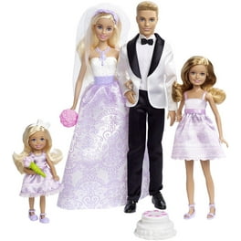 Barbie Bride Doll with Bouquet and Accessories for Fairytale Wedding Walmart