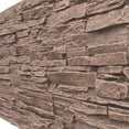 thumbnail image 6 of NewStone Canyon Ridge Faux Stone Panel, 45 3/4"W x 24 1/2"H x 1 1/4"D, North Hill Color, 6 of 9