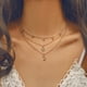 thumbnail image 1 of Collar para mujer, Joyas para mujer, Joyas para mujer, Accesorios de ropa para mujer, Collar, Cadena de clavícula, Collar de perlas, Cómodo de colocar, 1 of 5