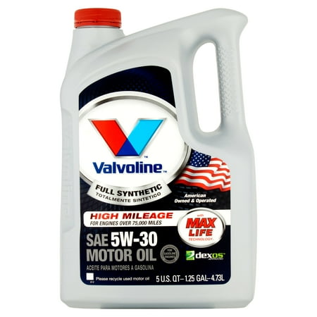 Valvoline Full Synthetic with Max Life Technology SAE 5W-30 Motor Oil 5qt