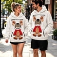 thumbnail image 3 of lcziwo Cat Hoodie with Kangaroo for Women Pouch Dog Zipper Christmas Fleece Hooded Sweatshirts Funny Graphic Xmas Pullover, 3 of 6