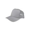 thumbnail image 1 of Top Headwear Poly Cotton Twill Trucker Cap - Light Grey, 1 of 1