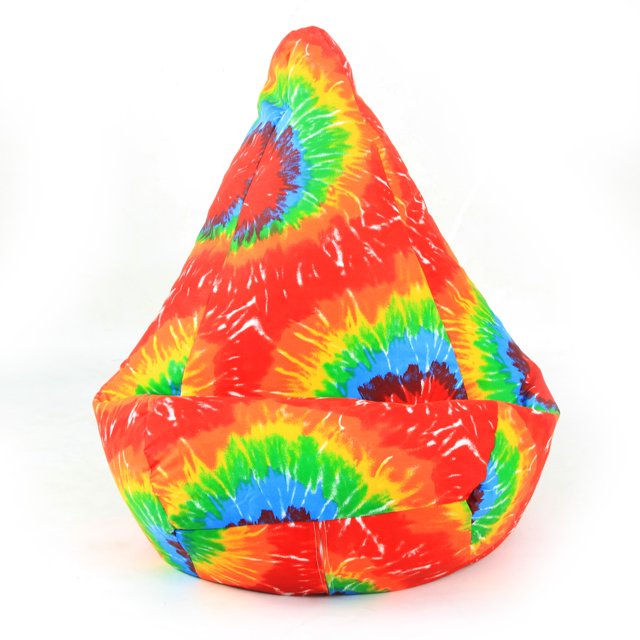 Bean Bag Factory Large Bean Bag Lounger, Multiple Colors/Fabrics
