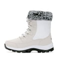 thumbnail image 4 of Women’s Snow Boot Waterproof Lace Up Mid-Calf Outdoor Winter Rubber Sole Deep Tread, 4 of 6