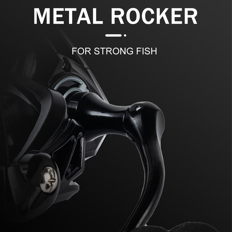 Rust Free And Smooth Bearing 5.2:1 Fishing Reel Drag System 8-12Kg Max Power Spinning Wheel Fishing Coil