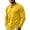 09#Yellow, variant on Mens Long Sleeve T-Shirt Casual Crewneck Shirts Basic Lightweight Vintage Tee Tops with Pocket