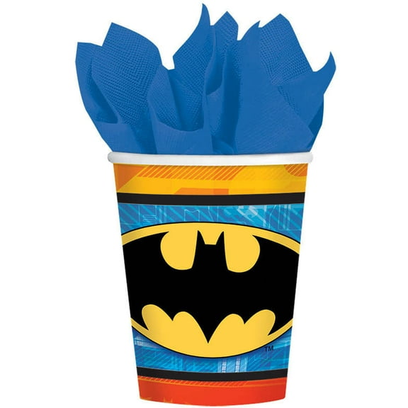 Batman 9 oz Paper Cups, 8-count