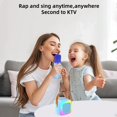 thumbnail image 4 of Bluetooth 5.3 Speaker Cool Lighting Long Battery Life Large Speaker Multiple Playback Modes Convenient Speaker With Microphone, 4 of 9