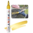 thumbnail image 2 of Paint Marker Pen, Oil Based Paint Pen, Permanent Marking Pen, Versatile Waterproof Ink Pen, for Outdoor Marking, Craft Projects, DIY Decoration and Surface Restoration, by Cosmug, Yellow, 2 of 9