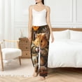 thumbnail image 2 of Haiem Modern Floral Guinea Pig Women's Pajama Pants Ultra Lightweight Pjs Bottoms Sleepwear Bottom Pants With Pocket Drawstring-Small, 2 of 7
