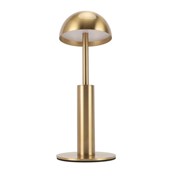 Suodoka Cordless 3‑Level Touch‑Control Table Lamp – Rechargeable, Gold Metal Design, 10‑40 h Battery, Ideal for Home & Restaurant