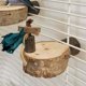 thumbnail image 5 of Soporte de Percha natural Yuyangstore Percha de madera para loro 75 cm-85 cm, 5 of 8